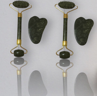 JADE ROLLER & GUA SHA